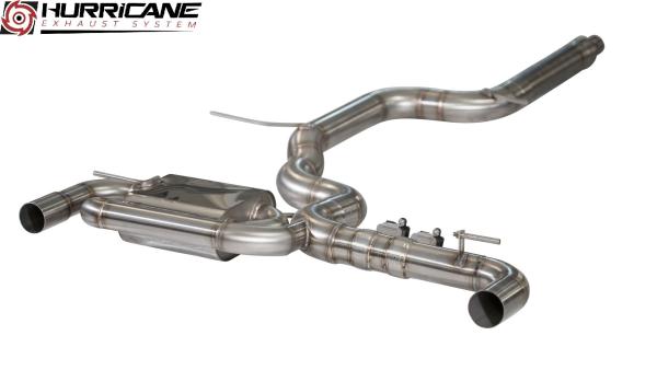 Hurricane Exhaust 3.5" ECE Klappenanlage für Seat Leon Cupra 290 OPF 5F V2